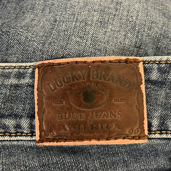 Lucky Brand Women Lolita Skinny Jeans Size 12/31 Stretch Denim Mid Rise Med Wash - Picture 4 of 6